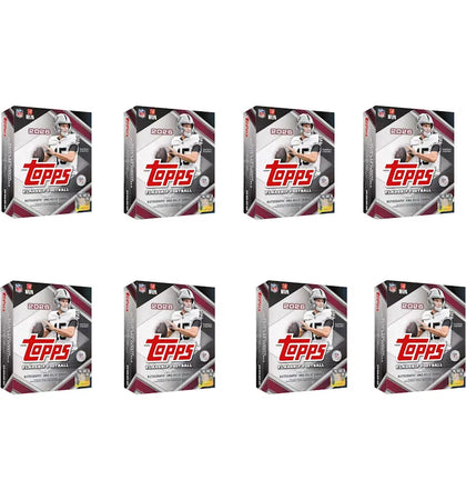 2027 Topps Flagship Football Mega Box 8x Lot - authentic Topps product