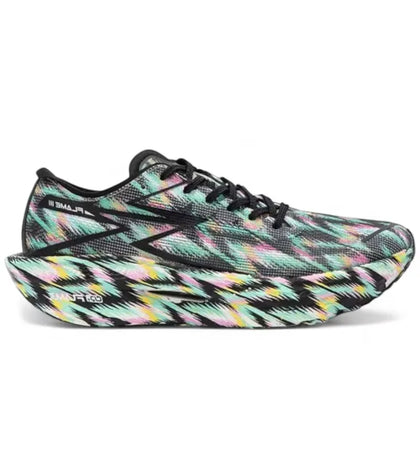 361 Degrees Flame 3 Green Black Pink - authentic 361 Degrees sneakers