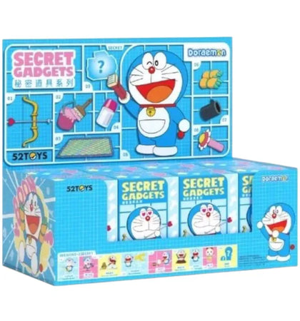 52Toys Doraemon Secret Gadgets Series Figure Sealed Case (8 Blind Box) - authentic 52Toys product