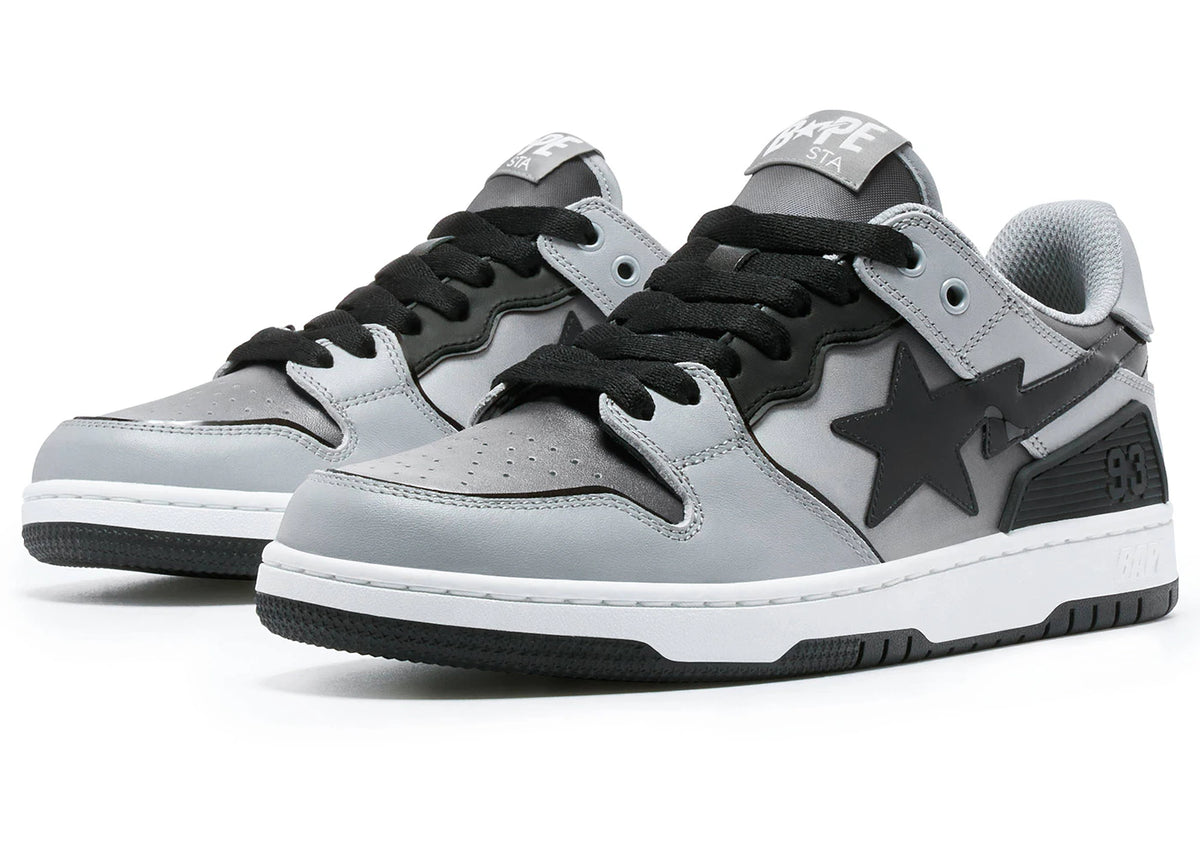 A Bathing Ape Bape SK8 Sta Grey Gradation - vue secondaire A