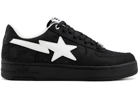 A Bathing Ape Bape Sta #4 Black White - authentic BAPE sneakers