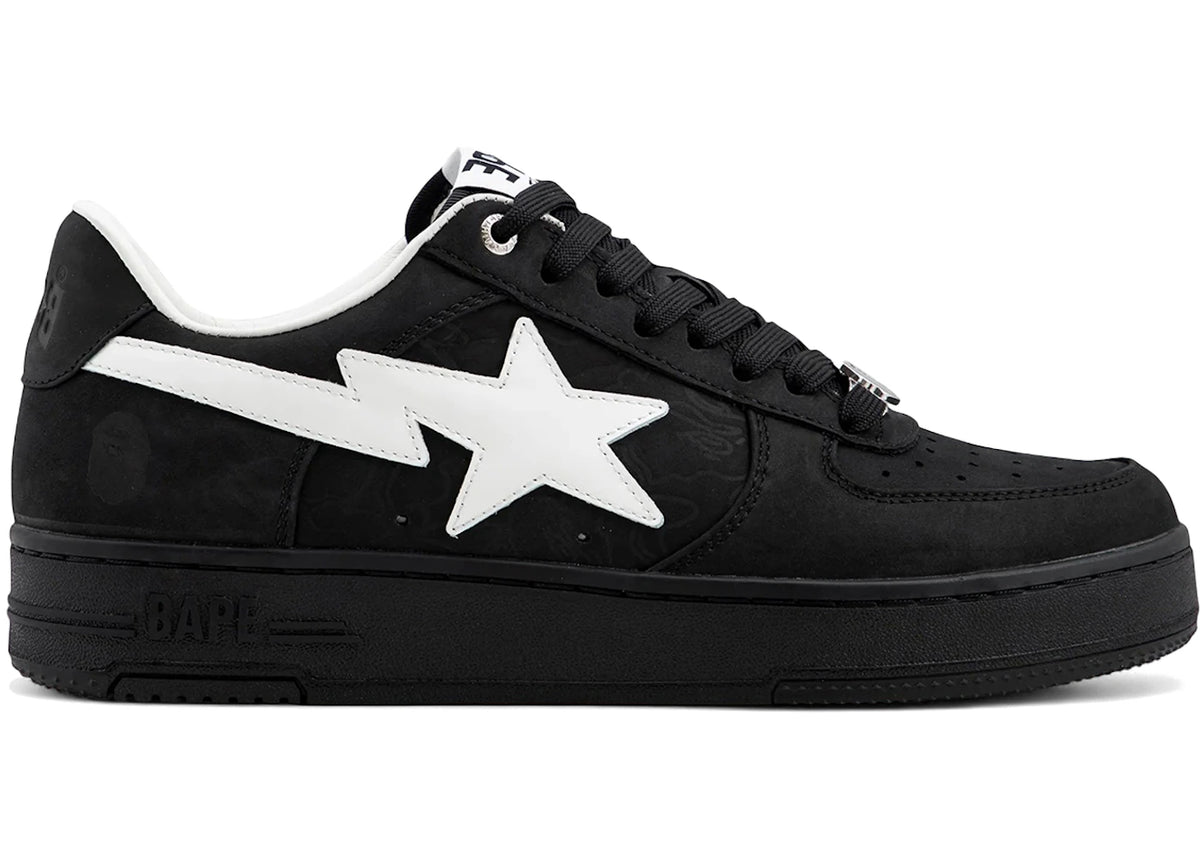 A Bathing Ape Bape Sta #4 Black White - vue secondaire A