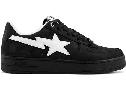 A Bathing Ape Bape Sta #4 Black White - sneakers view 2