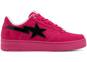 A Bathing Ape Bape Sta #4 Pink Black - authentic BAPE sneakers
