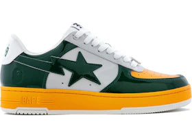 A Bathing Ape Bape Sta #6 Patent Yellow Green - vue 360
