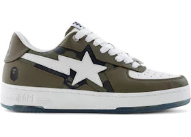 A Bathing Ape Bape Sta Icon #2 Olive Drab Camo - vue 360