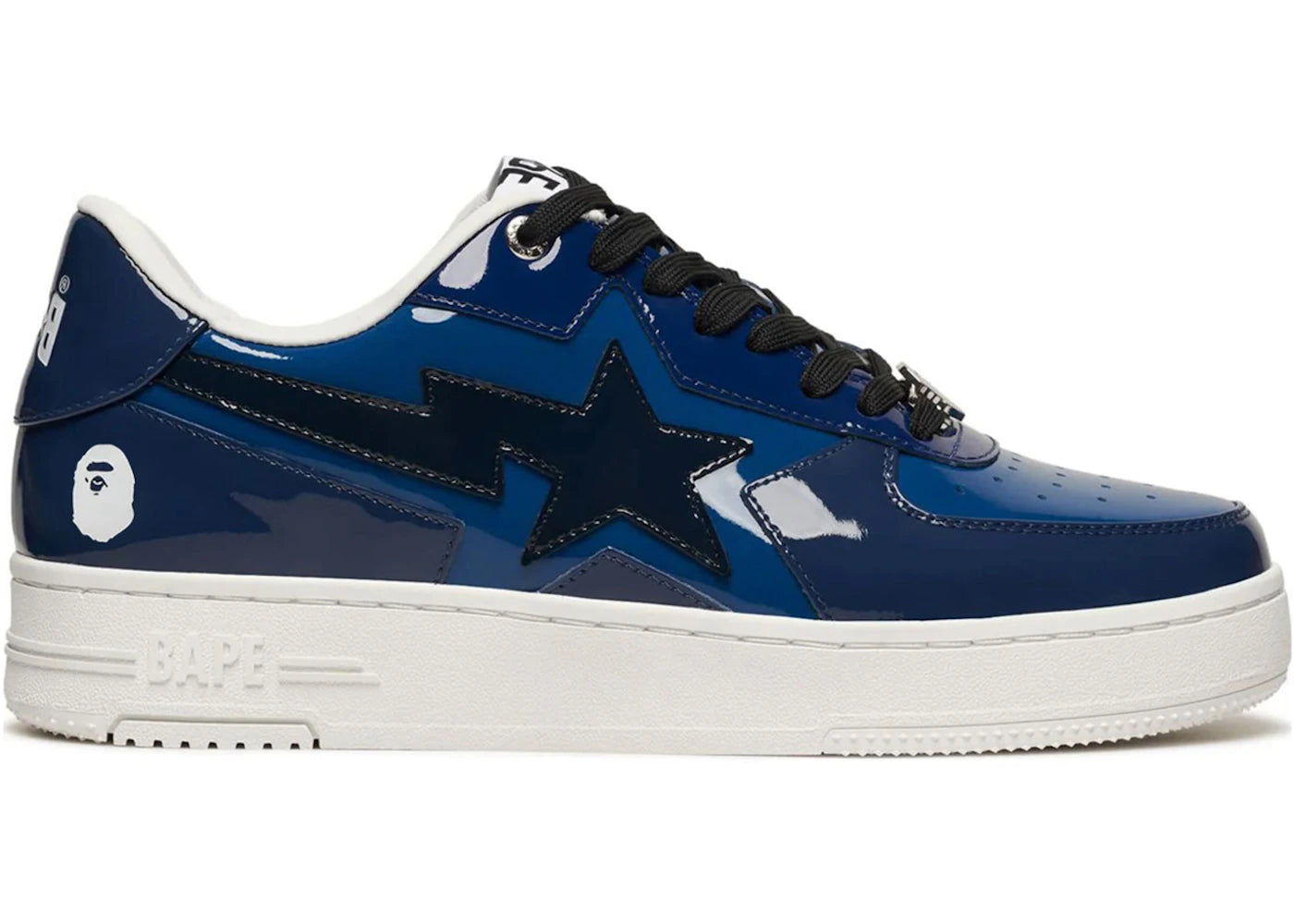 A Bathing Ape Bape Sta Icon M2 Navy - vue 360