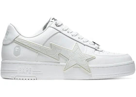 A Bathing Ape Bape Sta OS #2 M2 White Grey - authentic BAPE sneakers