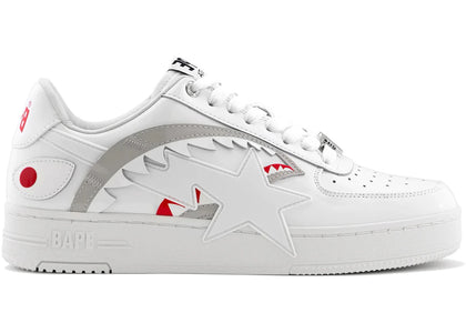 A Bathing Ape Bape Sta OS Shark White - sneakers view 2