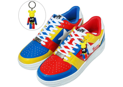 A Bathing Ape Bape Sta Low Medicom Toy Multi - sneakers view 2