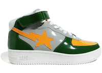 A Bathing Ape Bape Sta Mid Grey Green Orange (2020)