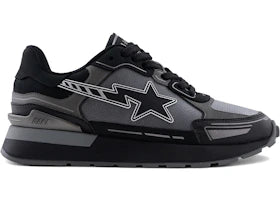 A Bathing Ape Cross Sta Black Grey - vue 360