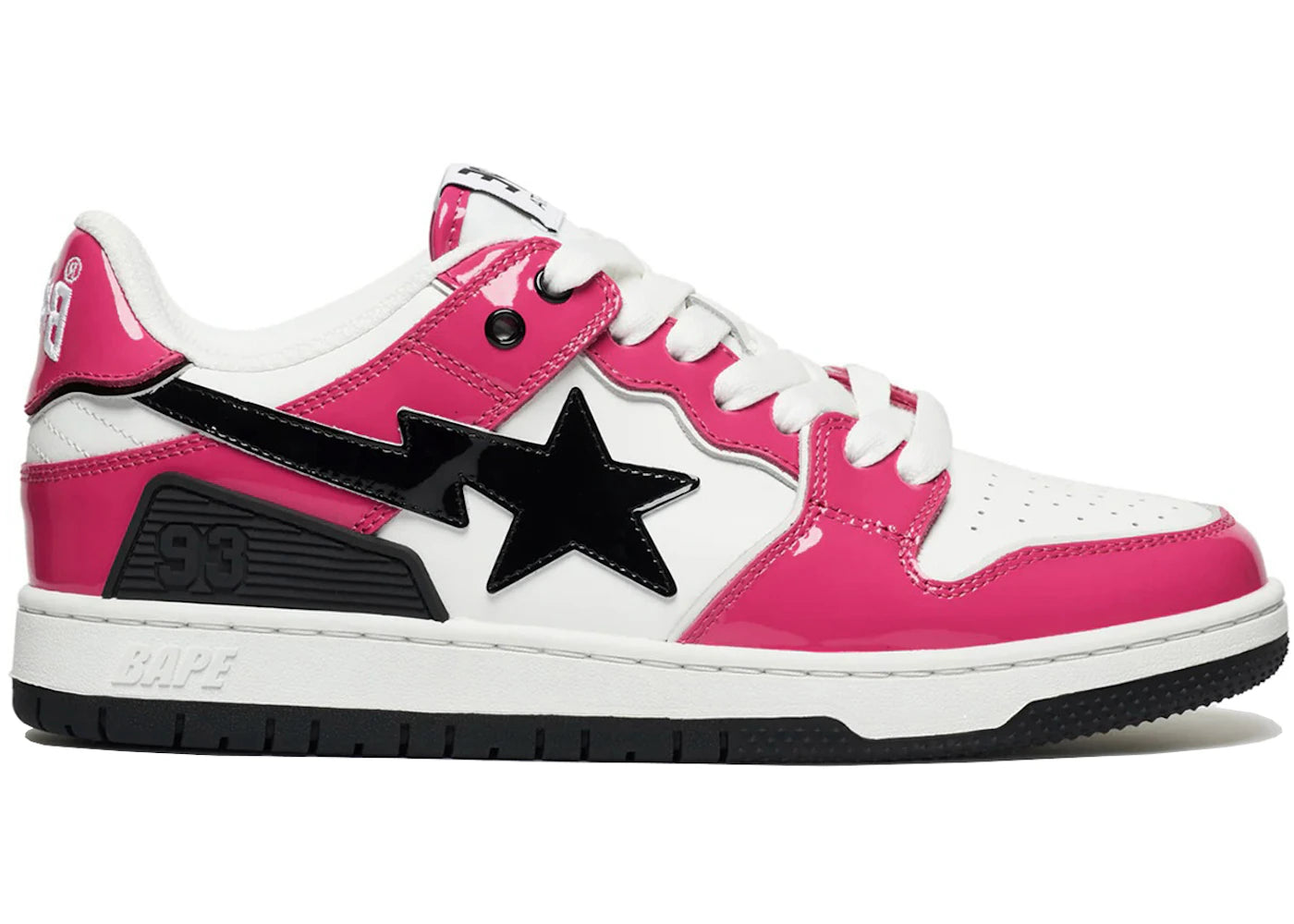 A Bathing Ape Sk8 Sta #2 Pink - vue secondaire A