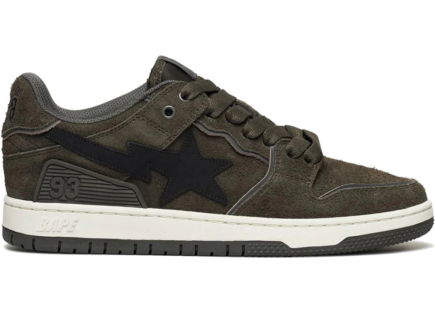 A Bathing Ape Sk8 Sta #3 Black - vue 360