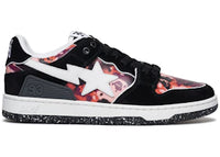 A Bathing Ape Sk8 Sta #3 Map Camo Black Red