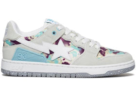 A Bathing Ape Sk8 Sta #3 Map Camo Grey Blue