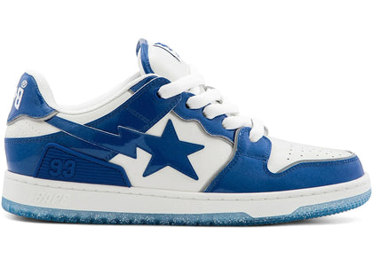 A Bathing Ape Sk8 Sta Bold #1 Blue White - authentic BAPE sneakers