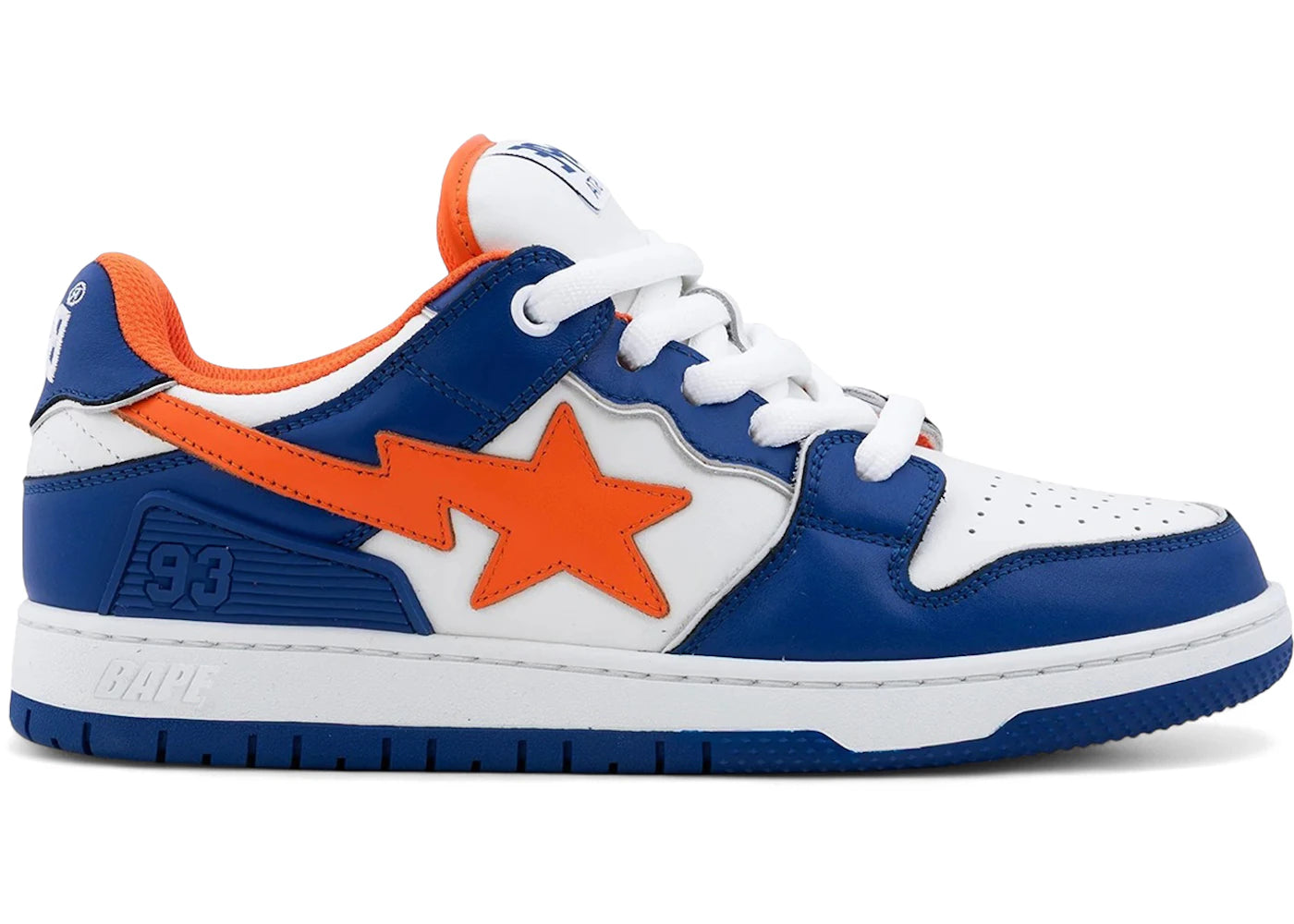 A Bathing Ape Sk8 Sta Bold #1 Blue - vue 360