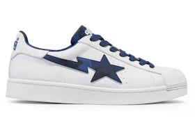 A Bathing Ape Skull Sta White Navy - vue 360