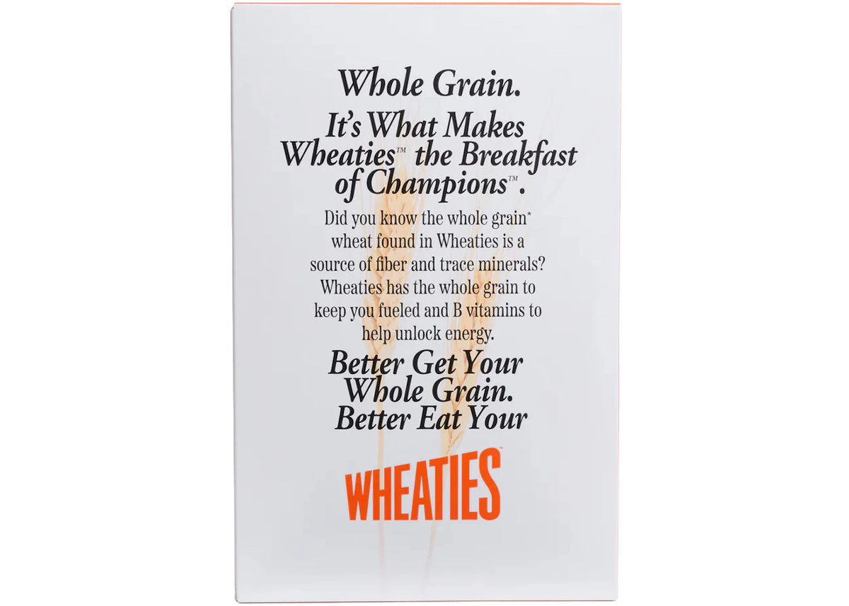 A24 Marty Supreme Wheaties Cereal Box (Not Fit For Human Consumption) Orange - vue secondaire B