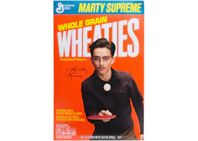 A24 Marty Supreme Wheaties Cereal Box (Not Fit For Human Consumption) Orange - vue 360