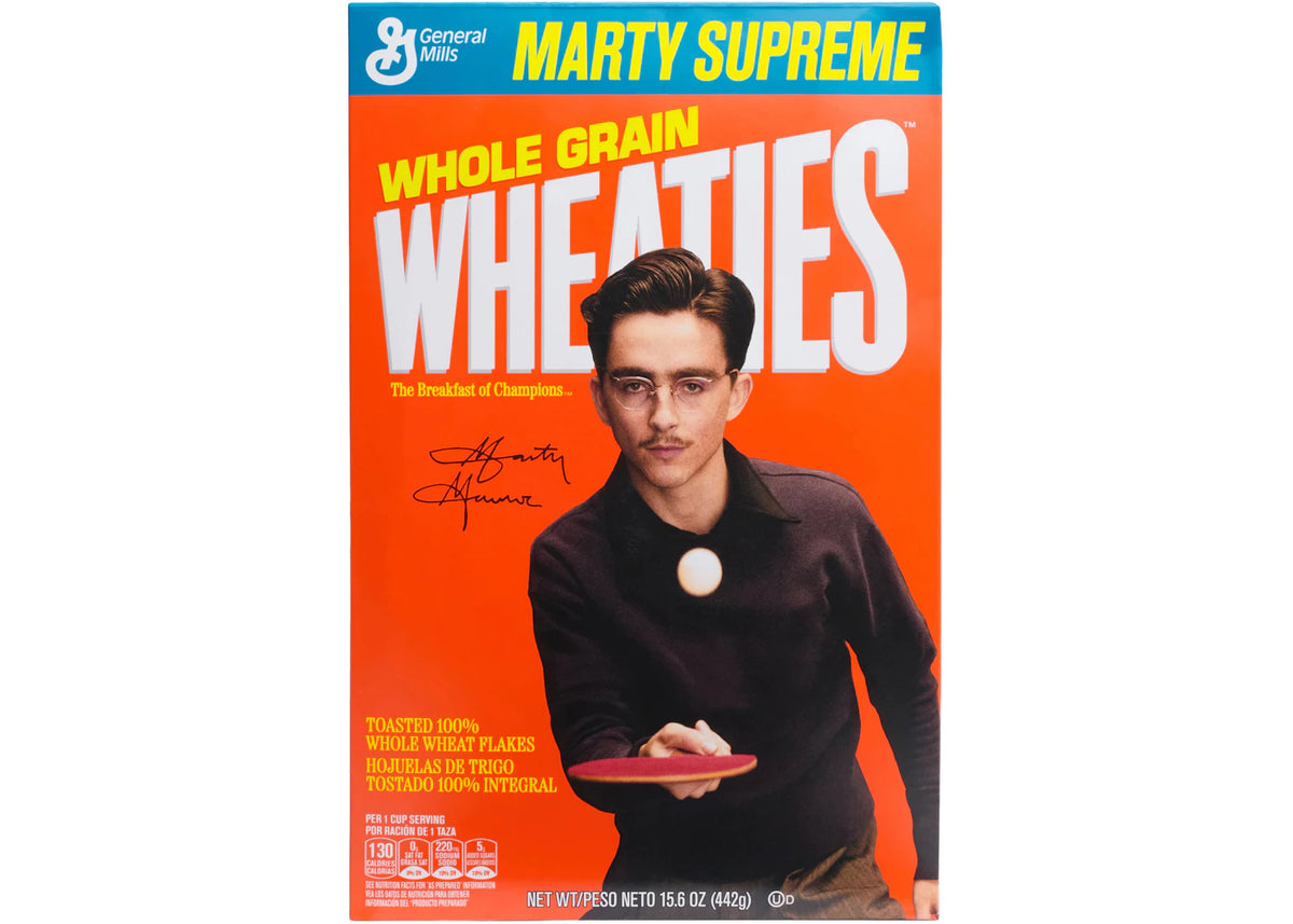 A24 Marty Supreme Wheaties Cereal Box (Not Fit For Human Consumption) Orange - vue secondaire A