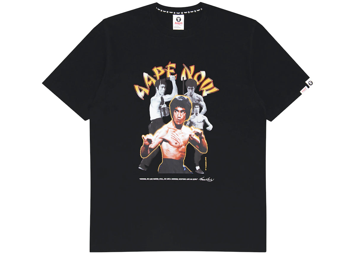 BAPE x Bruce Lee #1 Tee Black - vue 360
