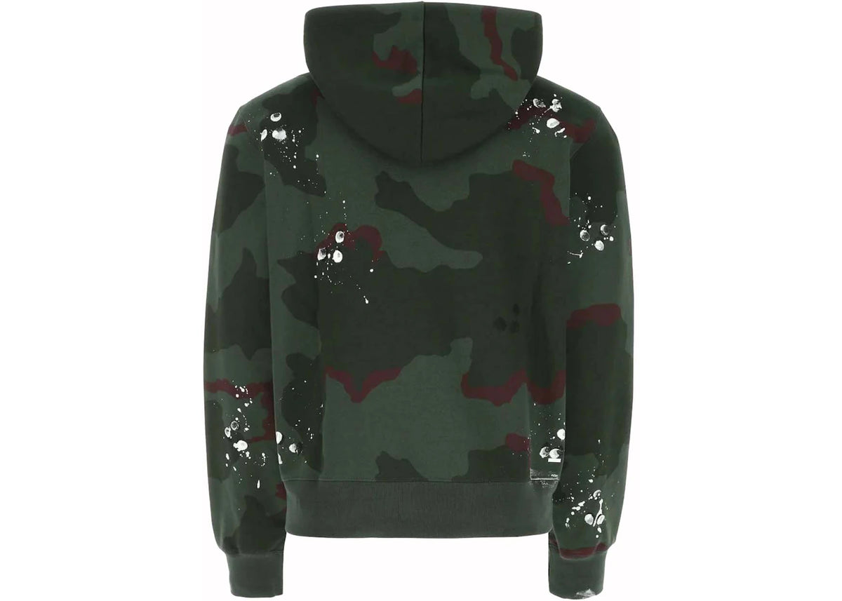 AMIRI Army Logo Hoodie Camo - vue secondaire B