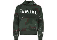 AMIRI Army Logo Hoodie Camo