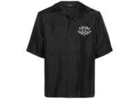 AMIRI Arts District Bowling Shirt Black