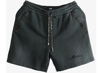 AMIRI Bleach Bandana Shorts Black