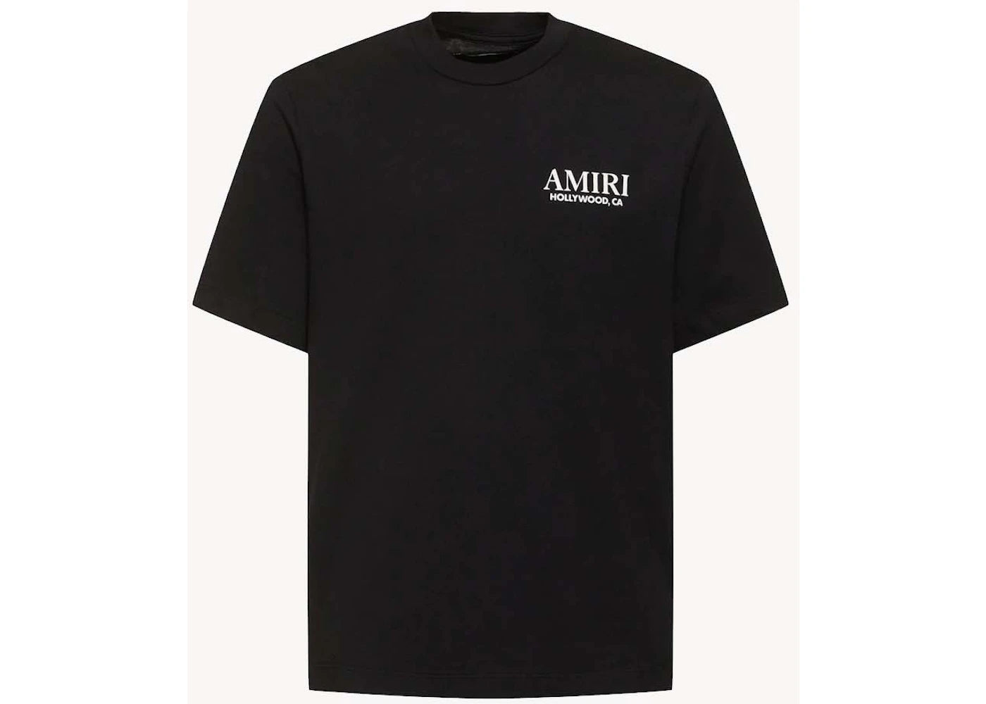 AMIRI Bones Stacked Tee Black - vue secondaire A