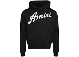 AMIRI California Hawaiian Hoodie Black - vue 360