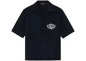 AMIRI Chateau Crest Camp Shirt Black - authentic AMIRI apparel