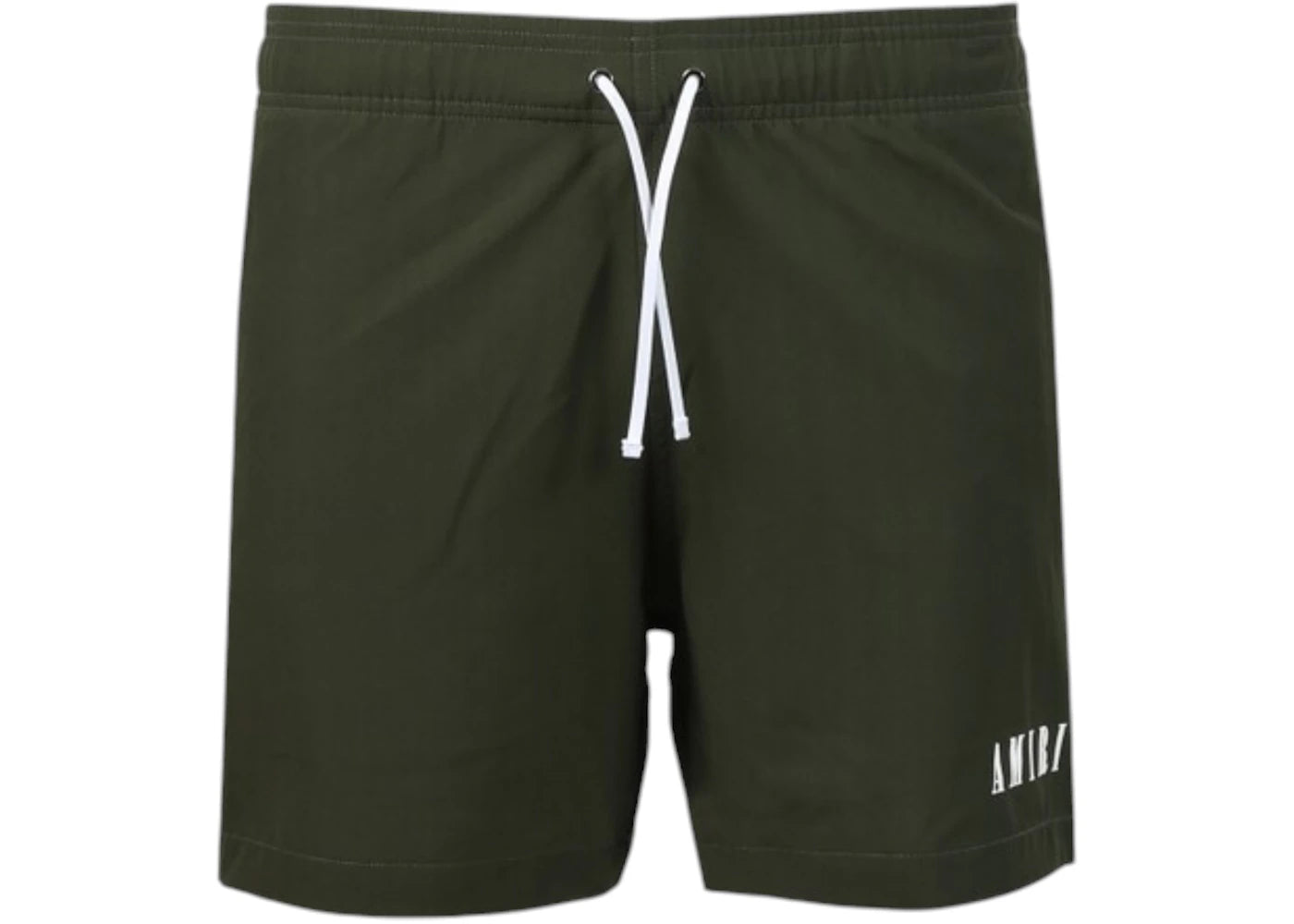 AMIRI Core Logo Swim Trunk Olive Green - vue secondaire A