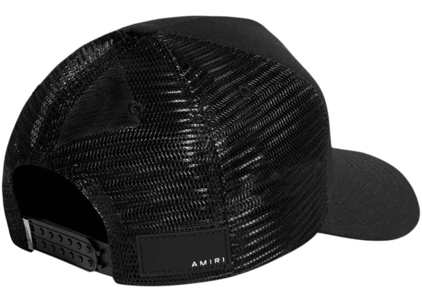 AMIRI Core Logo Trucker Cap Black/Dusty Blue - vue secondaire B