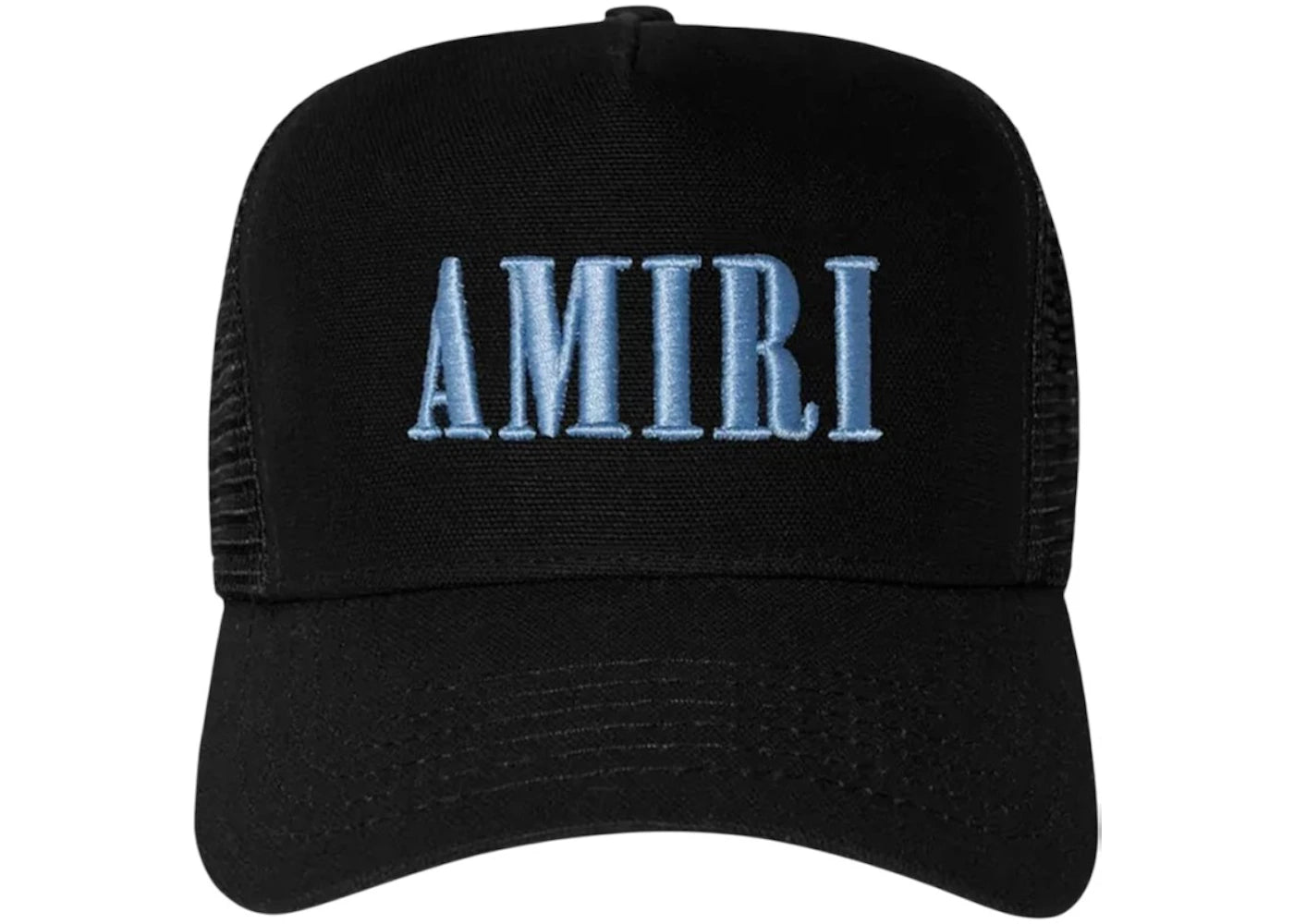 AMIRI Core Logo Trucker Cap Black/Dusty Blue - vue secondaire A