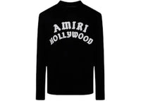 AMIRI Hollywood Knit Crewneck Black