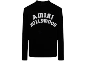 AMIRI Hollywood Knit Crewneck Black