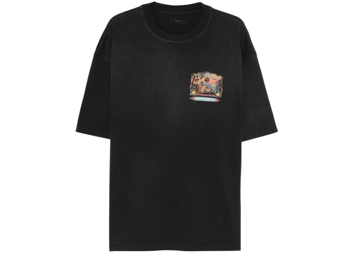 AMIRI Jazz Hideaway T-shirt Black - vue secondaire A
