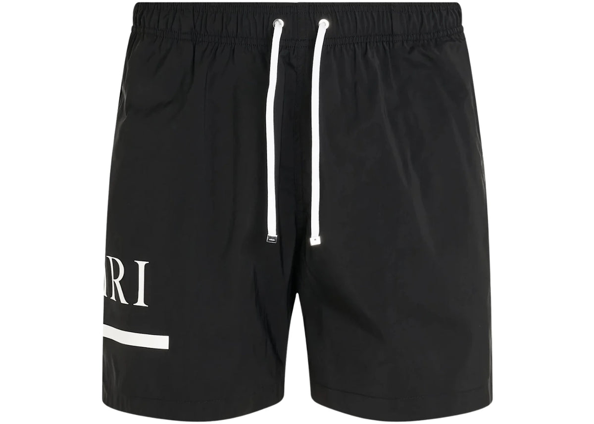 AMIRI MA Bar Swim Shorts Black - vue secondaire A