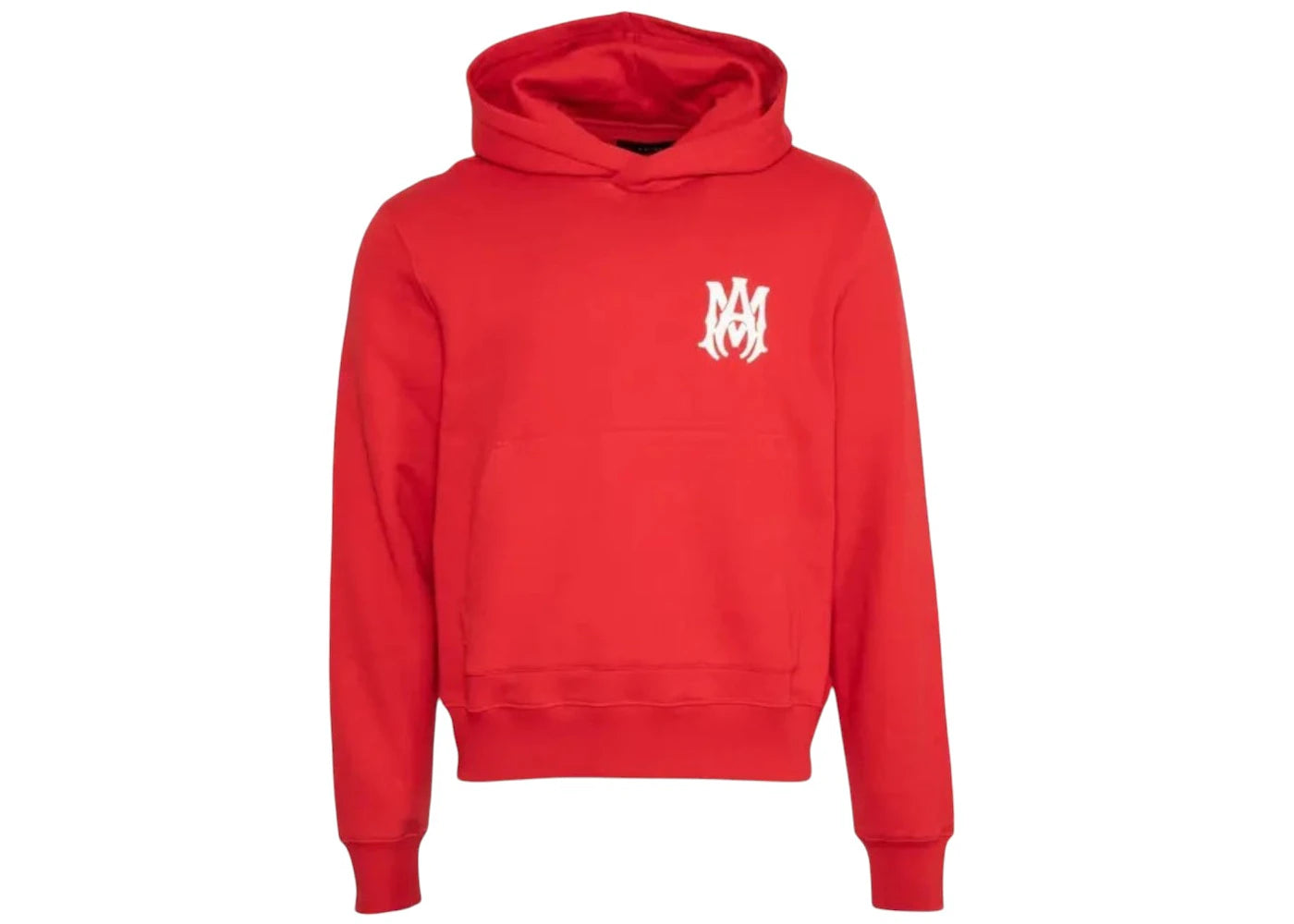 AMIRI MA Logo Hoodie Red - vue secondaire A