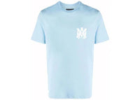 AMIRI MA Logo T-Shirt Light Blue