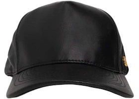 AMIRI MA Pin Full Leather Hat Black - vue 360