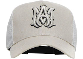 AMIRI MA Trucker Hat Natural - vue 360
