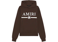 AMIRI Ma Bar Logo Hoodie Brown