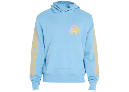 AMIRI Ouija Board Hoodie Blue/Yellow - authentic AMIRI apparel