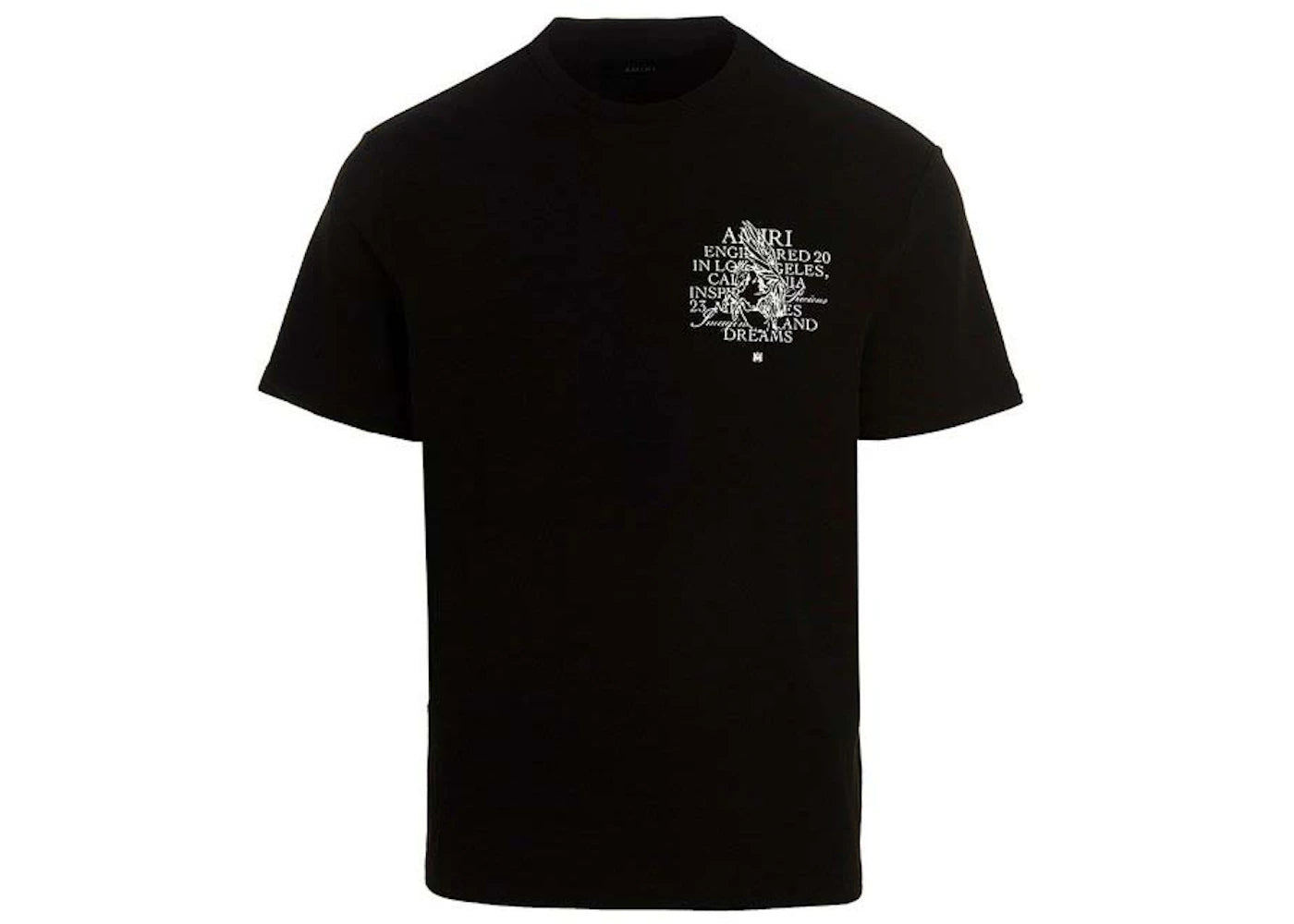 AMIRI Precious Memories T-shirt Black - vue secondaire A