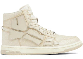 AMIRI Skel Top Hi Beige Glitter (Women's) - vue 360