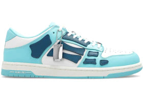 AMIRI Skel Top Low Teal Slate Blue - vue 360